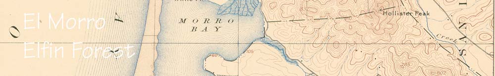 A slice 1897 USGS Map of Morro Bay